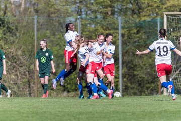 Bild 216 - wBJ Hamburger SV - WfL Wolfsburg : Ergebnis: 2:1
